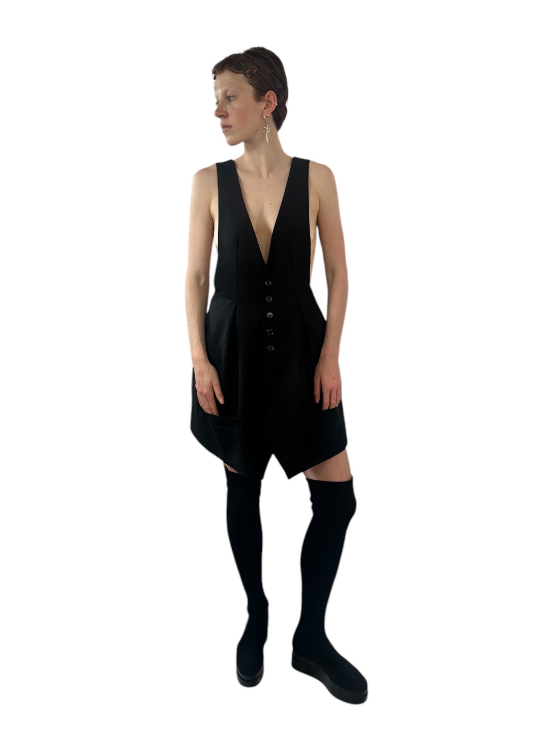 Noir Kei Ninomiya 2023 waistcoat / dress by Noir Kei Ninomiya in size ONE SIZE from DRESSES category