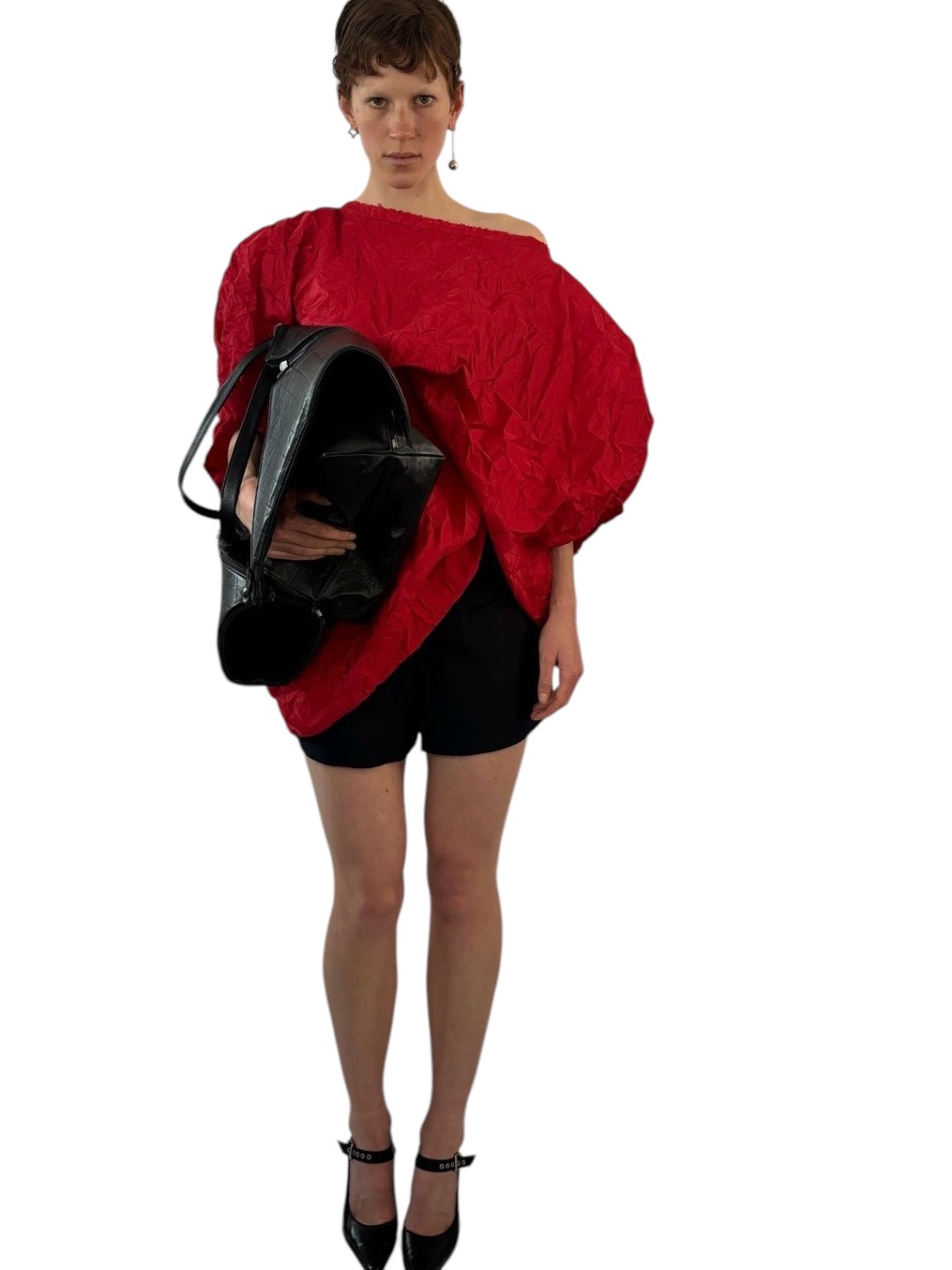 Filippo Grandulli ‘The Red Circle’ dress / top by Filippo Grandulli in size ONE SIZE from DRESSES category