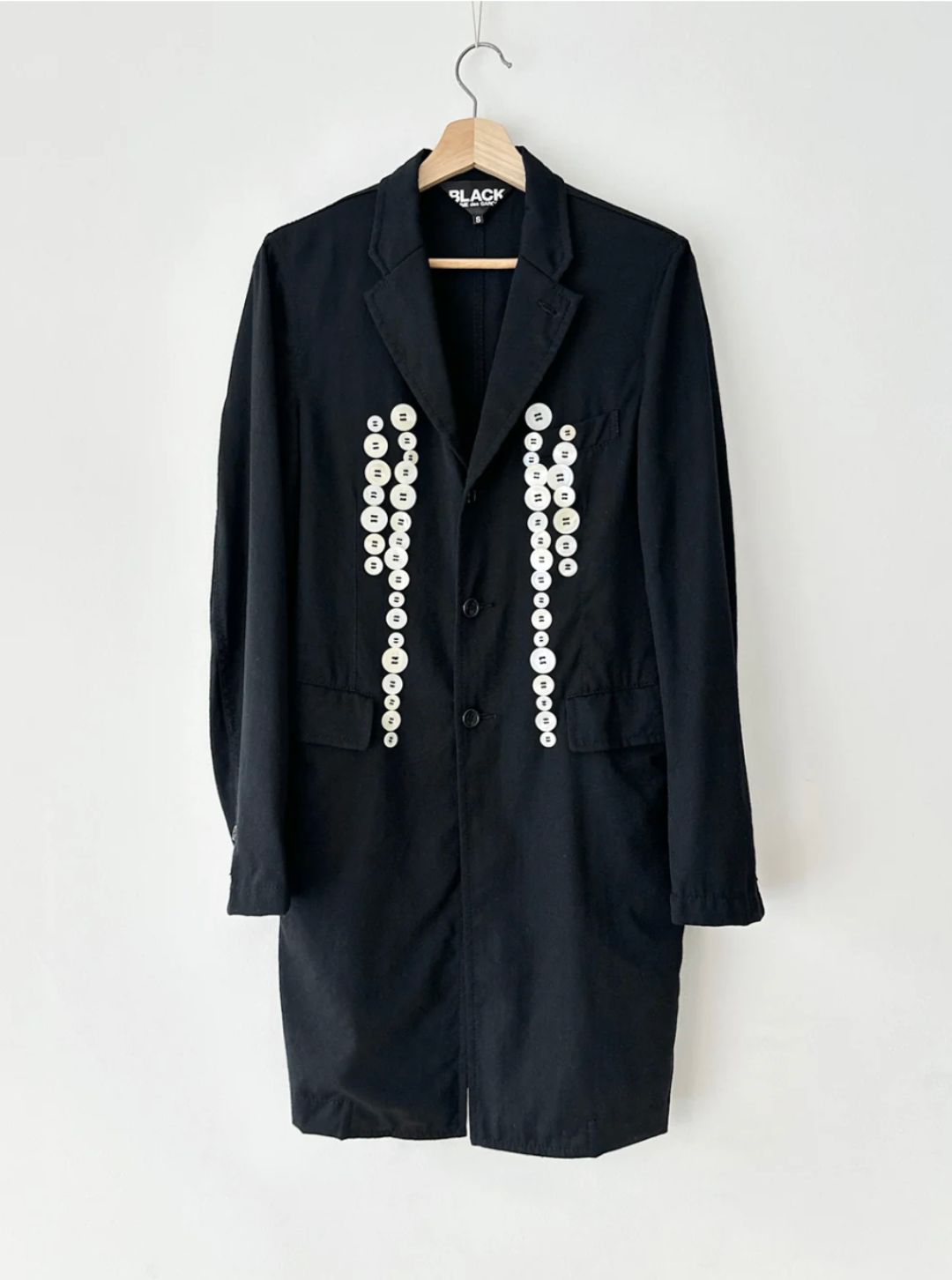 Comme des Garcons Black Coat by COMME DES GARÇONS in size S from COATS & JACKETS category