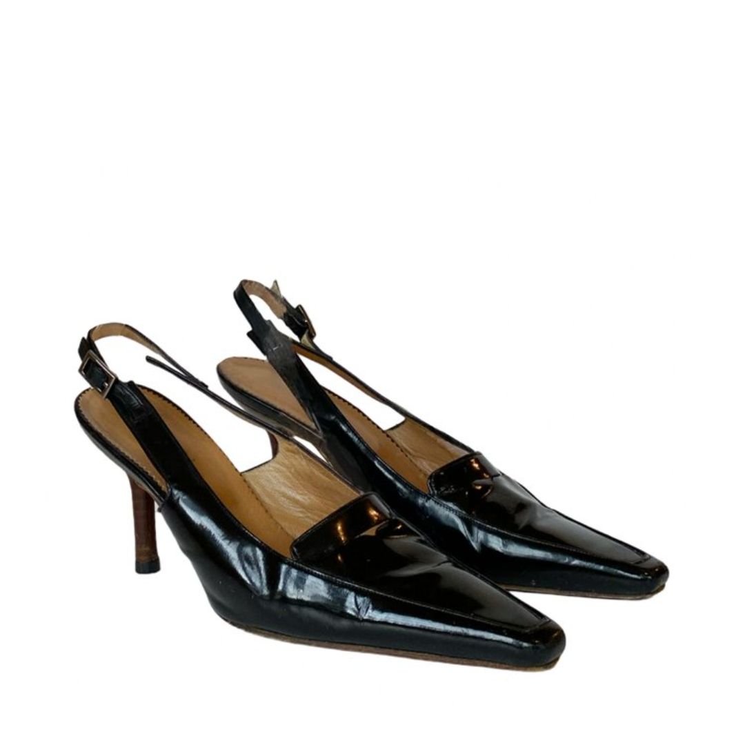 GUCCI PATENT SLINGBACKS  by GUCCI in size EU 37 from SHOES category