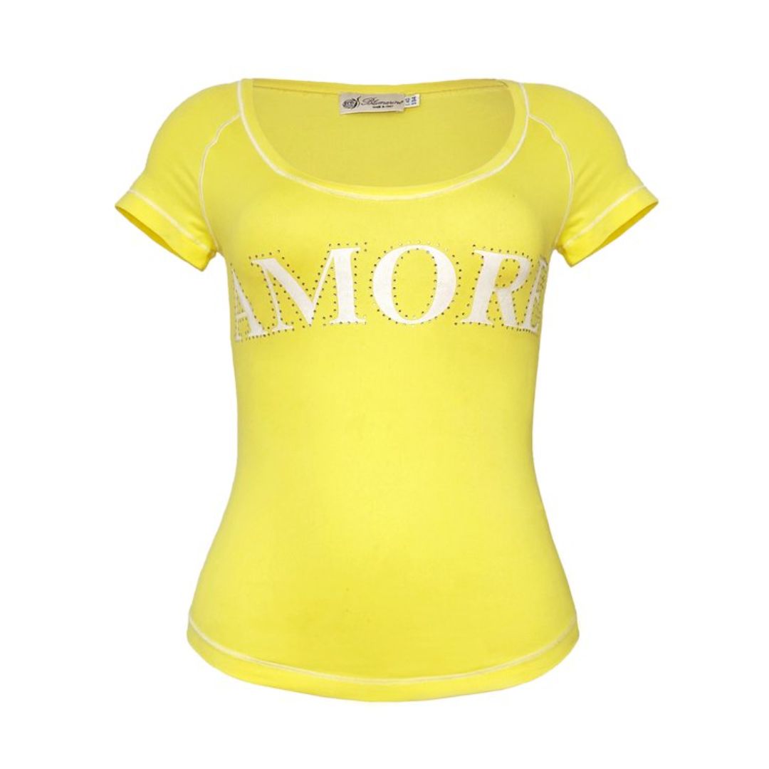 BLUMARINE AMORE TOP by BLUMARINE in size EU 44 from TOPS category