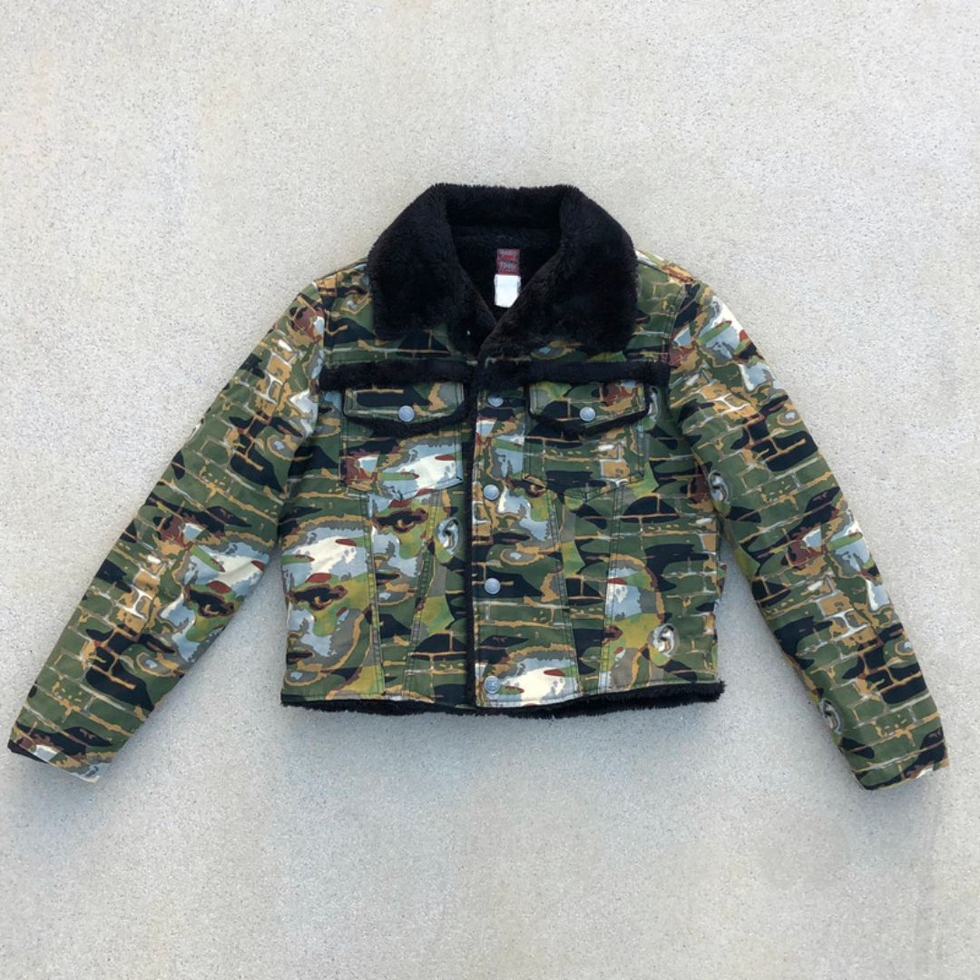Jean Paul Gaultier FW97 Shearling Bomber Jacket by JEAN PAUL GAULTIER in size M from COATS & JACKETS category