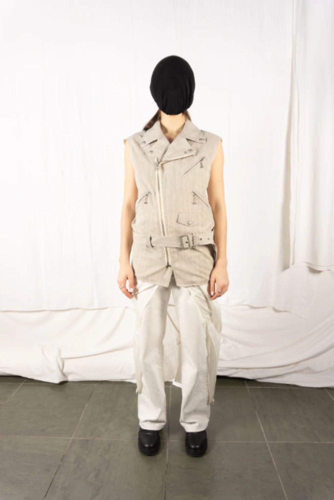 JUNYA WATANABE COMME DES GARÇONS BIKER VEST S/S 2021 by JUNYA WATANABE in size S from DRESSES category