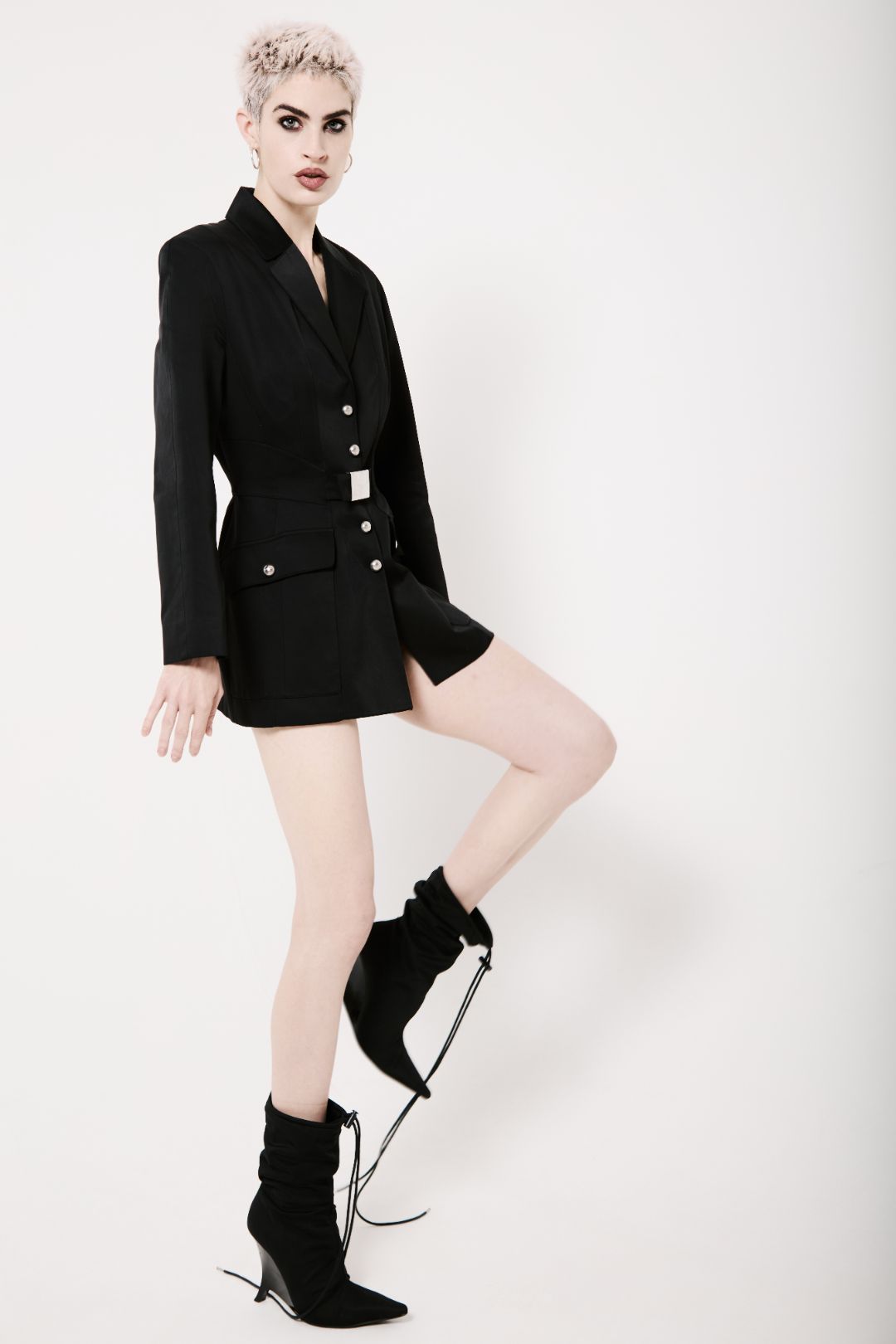 90s Mugler Blazer Jacket by THIERRY MUGLER in size N/A from COATS & JACKETS category