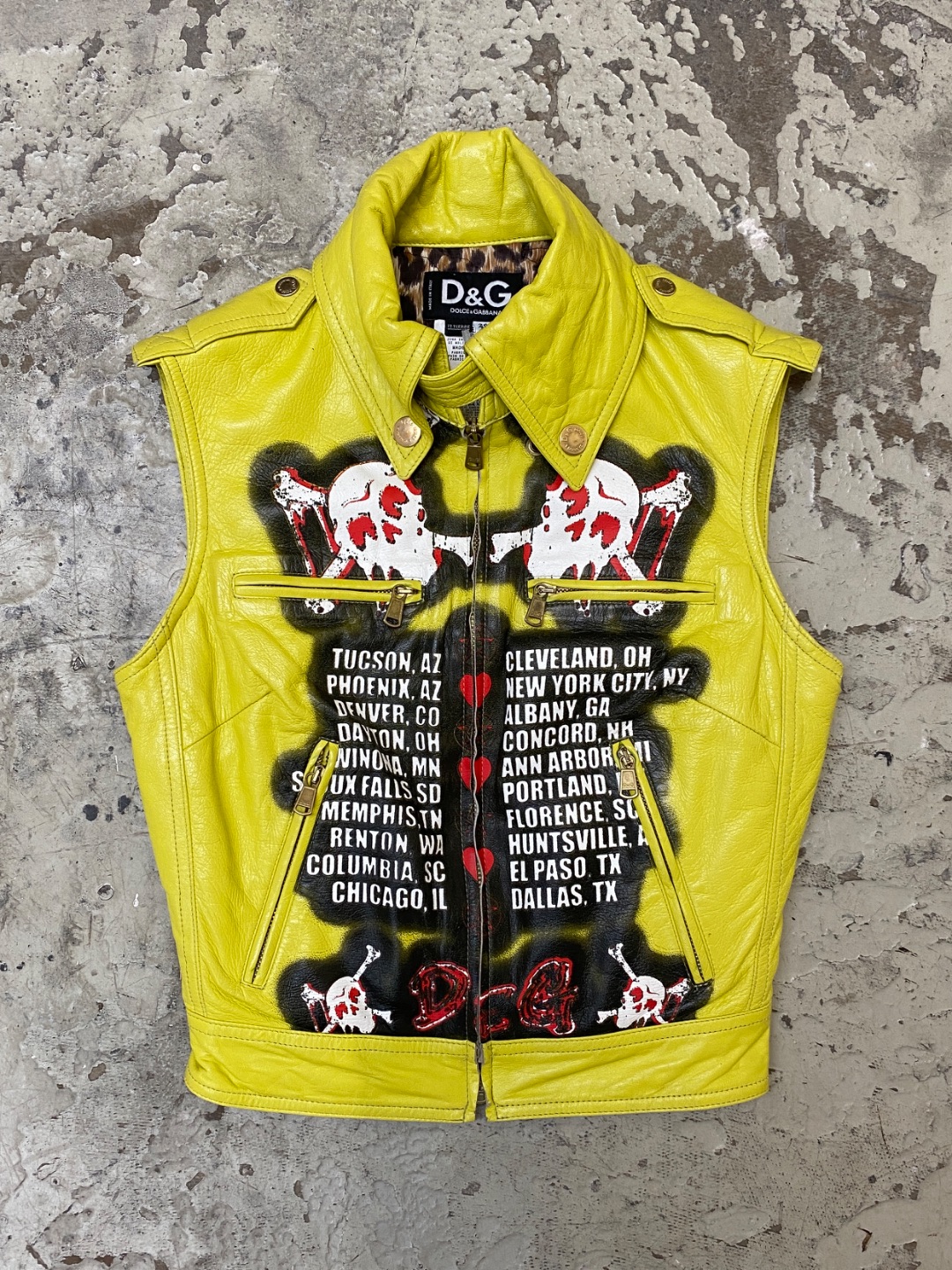 Dolce & Gabbana 2001 « Modern Beauty » rock'n'roll biker jacket by DOLCE & GABBANA in size XS from COATS & JACKETS category