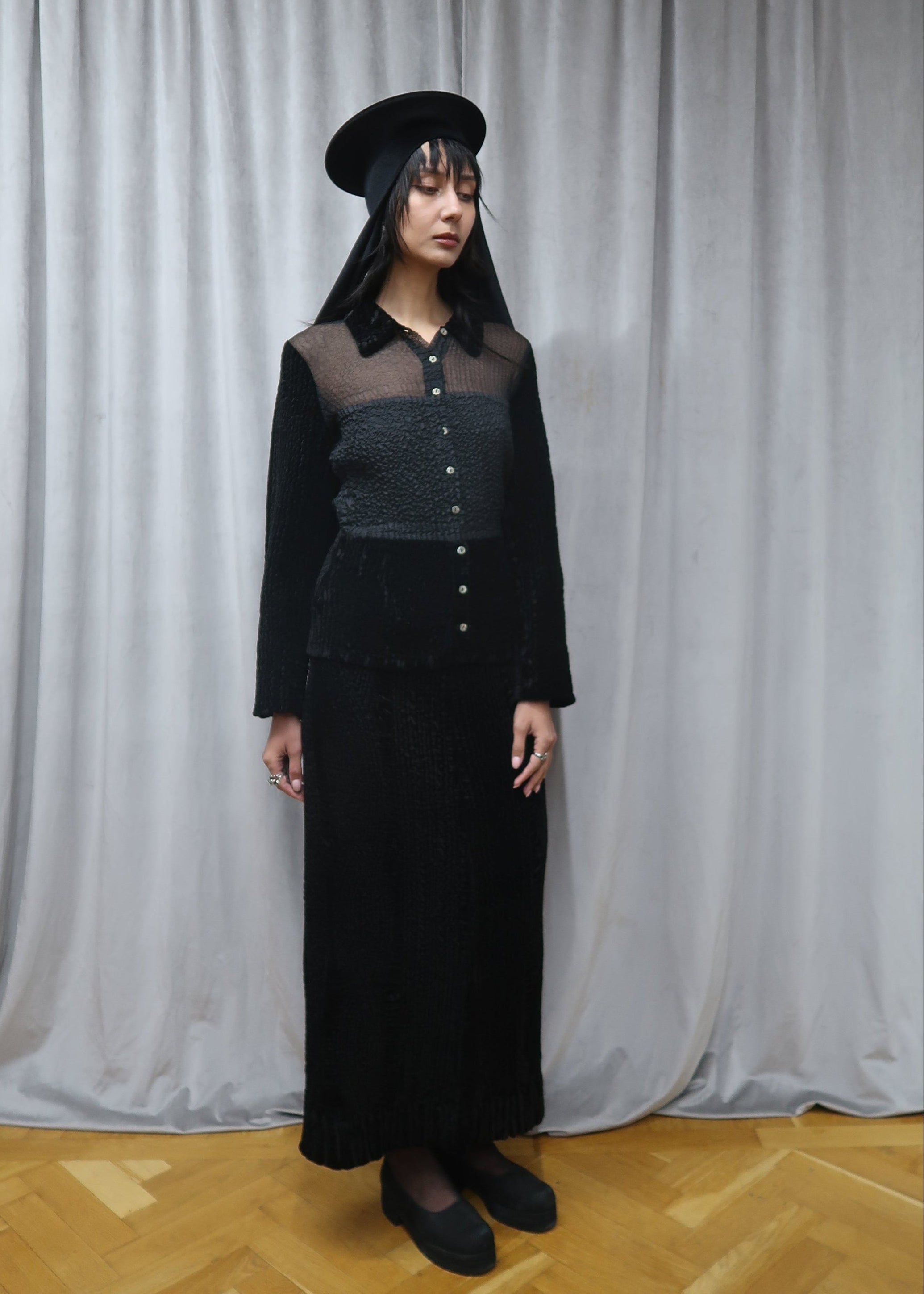 Yoshiki Hishinuma velvet set, 2000's by YOSHIKI HISHINUMA  in size EU 40 from SUITS category