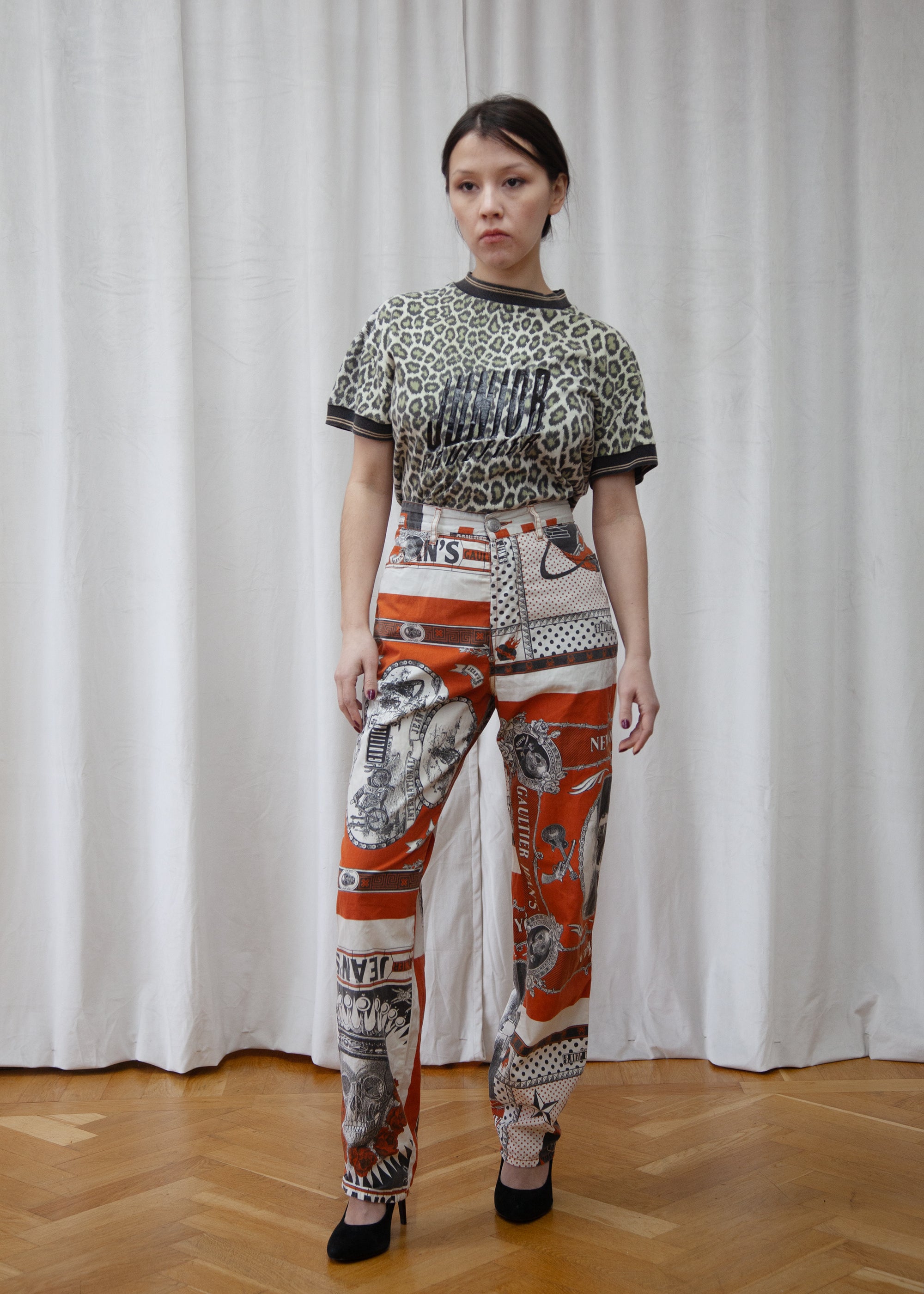Junior Gaultier T-shirt, Spring 1989 by JEAN PAUL GAULTIER in size IT 44 from TOPS category