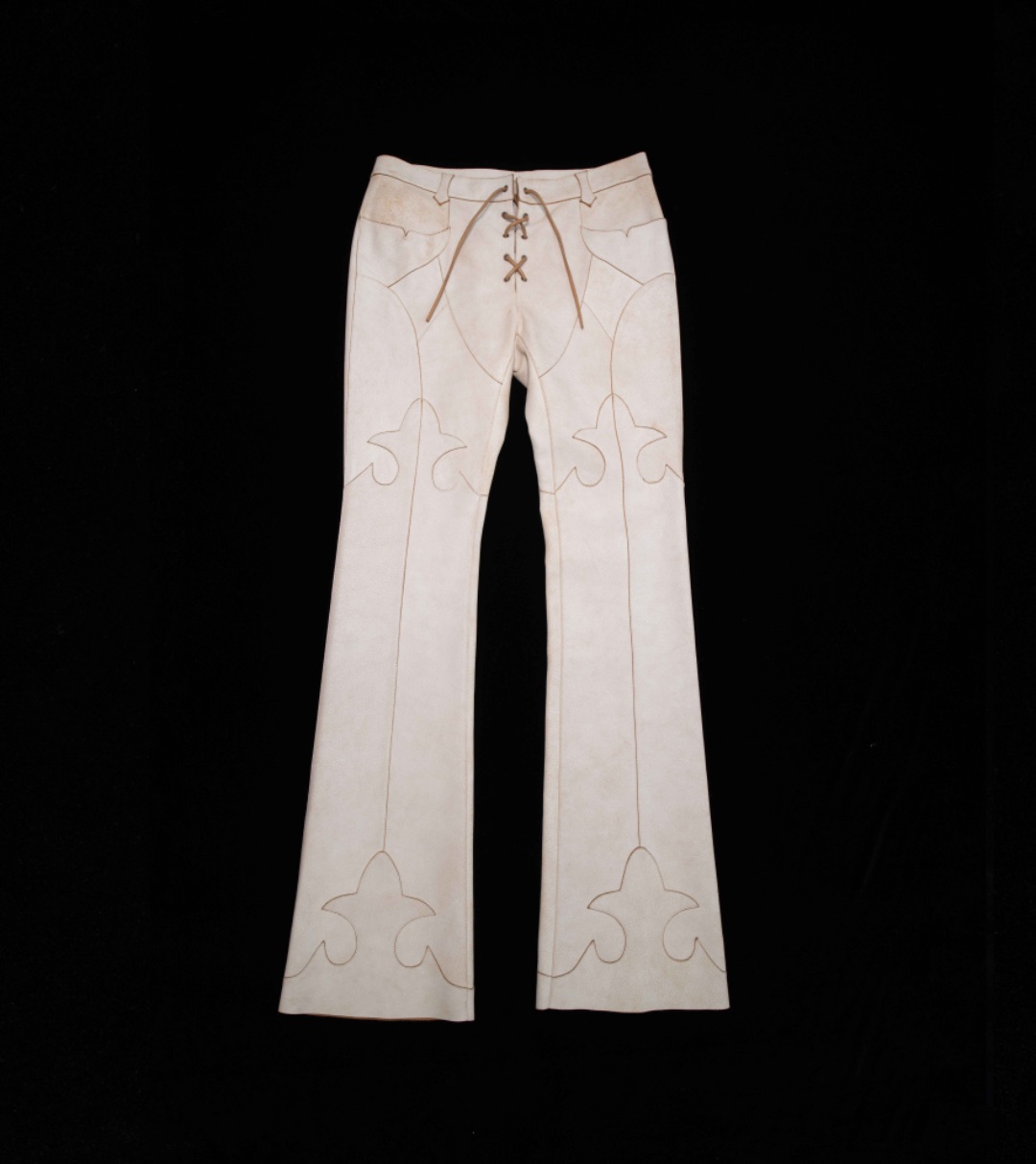 ACNE STUDIOS SS 2022 RUNWAY LEATHER PANTS by ACNE STUDIOS in size EU 38 from trousers category