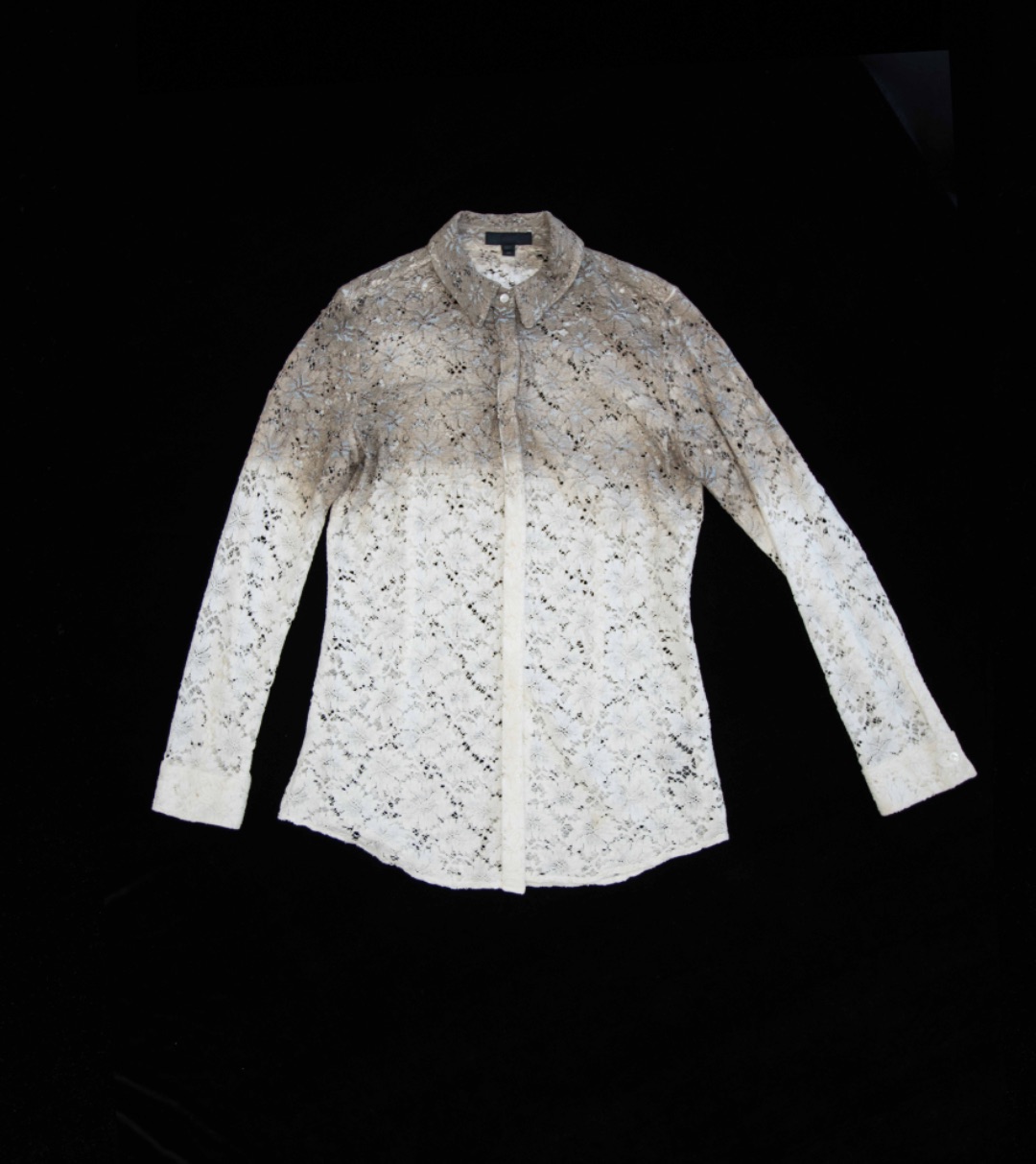 BURBERRY PRORSUM LACE OMBRE SHIRT by BURBERRY in size IT 46 from SHIRTS category