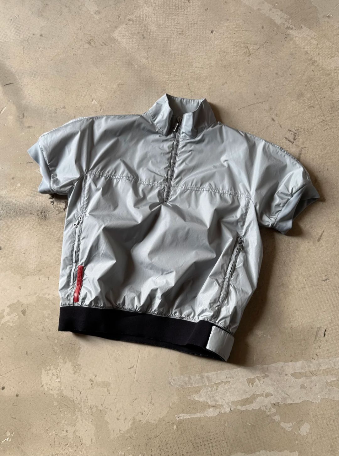 SS 99 Prada Sport Cropped Tech Top by PRADA in size IT 40 from TOPS category