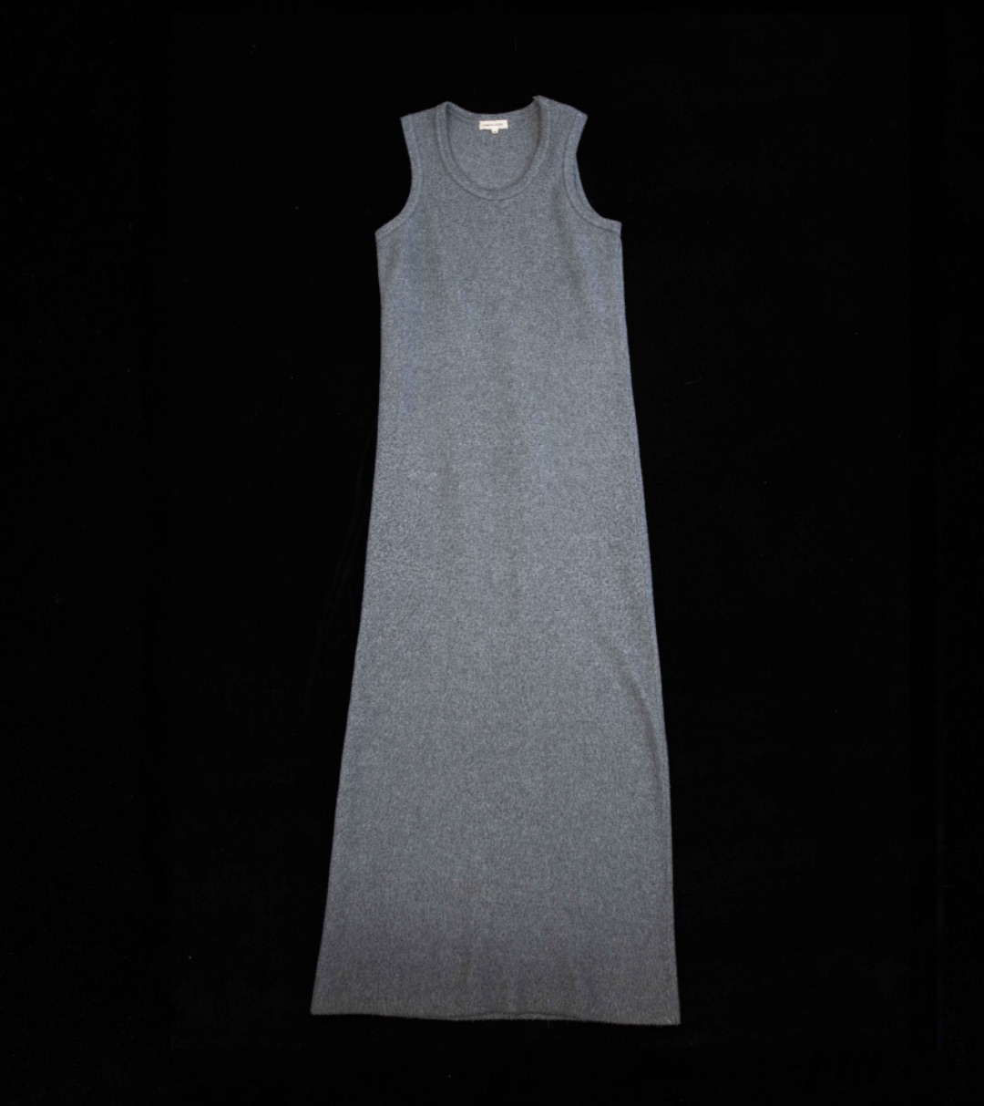 COMME DES GARCONS 1996 WOOL MAXI DRESS by COMME DES GARCONS in size M from DRESSES category