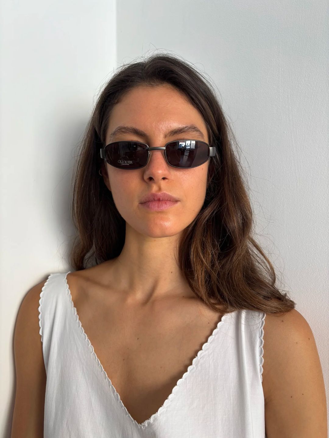 Vintage Oliver by Valentino Sunglasses in Pine by VALENTINO in size N/A from ACCESSORIES category