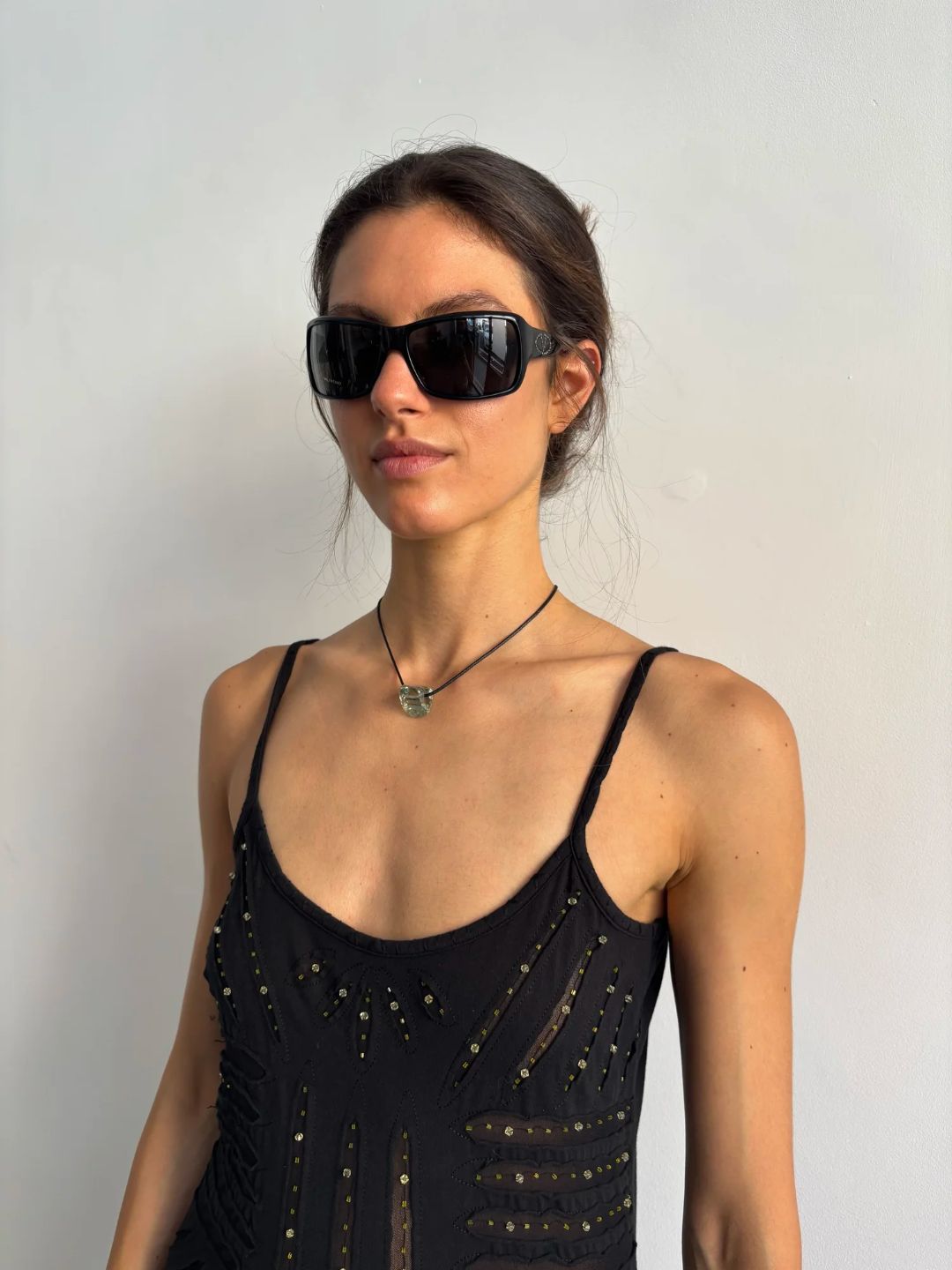 Vintage Valentino Sunglasses in Ink by VALENTINO in size N/A from ACCESSORIES category