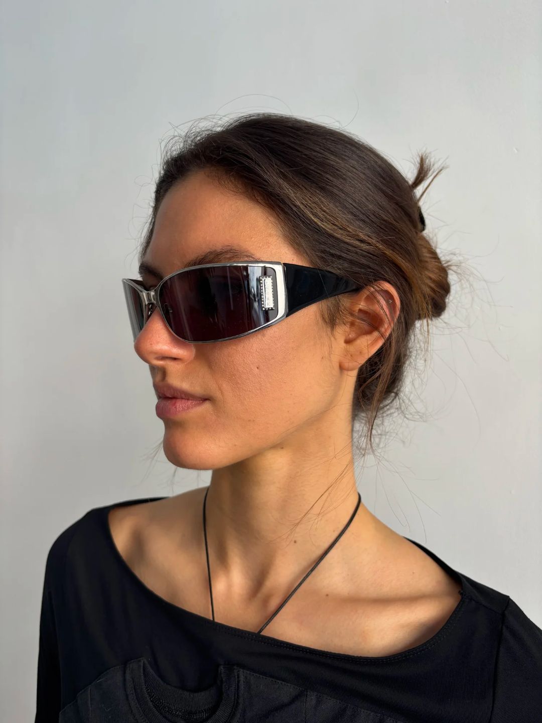 Vintage Sunglasses Gianfranco Ferrè Sunglasses in Metallic by Gianfranco Ferrè in size N/A from ACCESSORIES category
