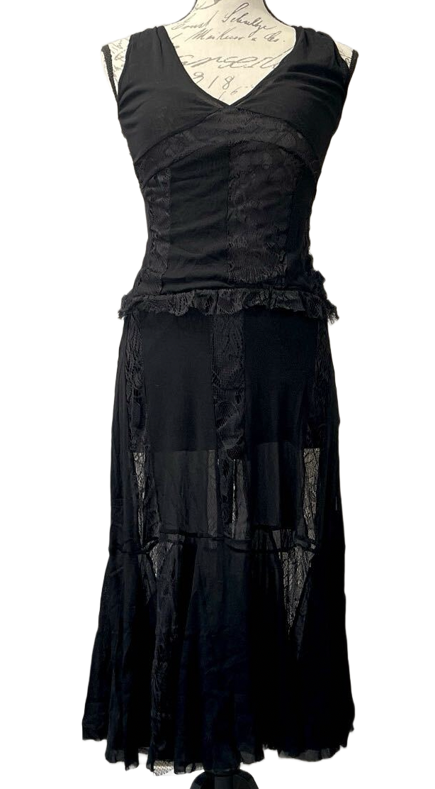 Christian Lacroix lace tank midi skirt set by CÉLINE in size AU/UK 10 from SUITS category