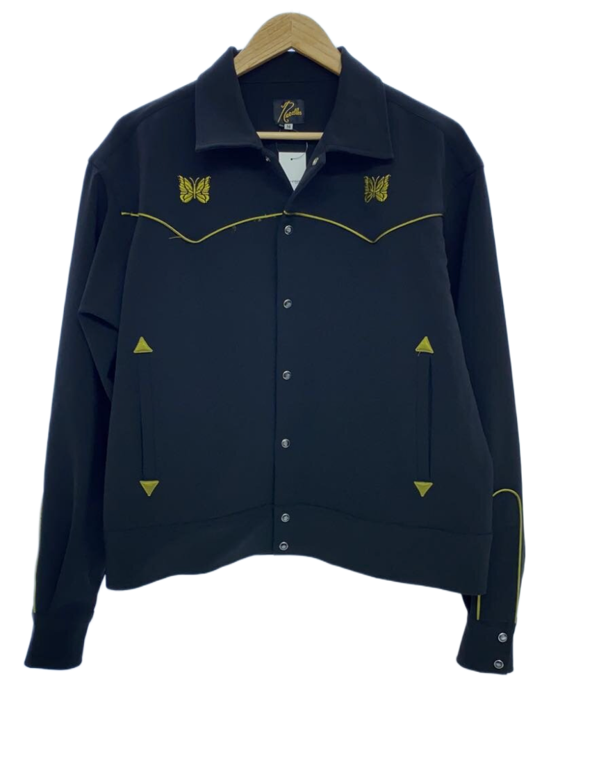 Needles Piping cowboy jacket M Black by KAPITAL in size M from COATS & JACKETS category