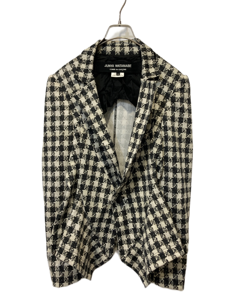 JUNYA WATANABE COMME des GARCONS houndstooth print jacket blazer by JUNYA WATANABE in size XS from COATS & JACKETS category