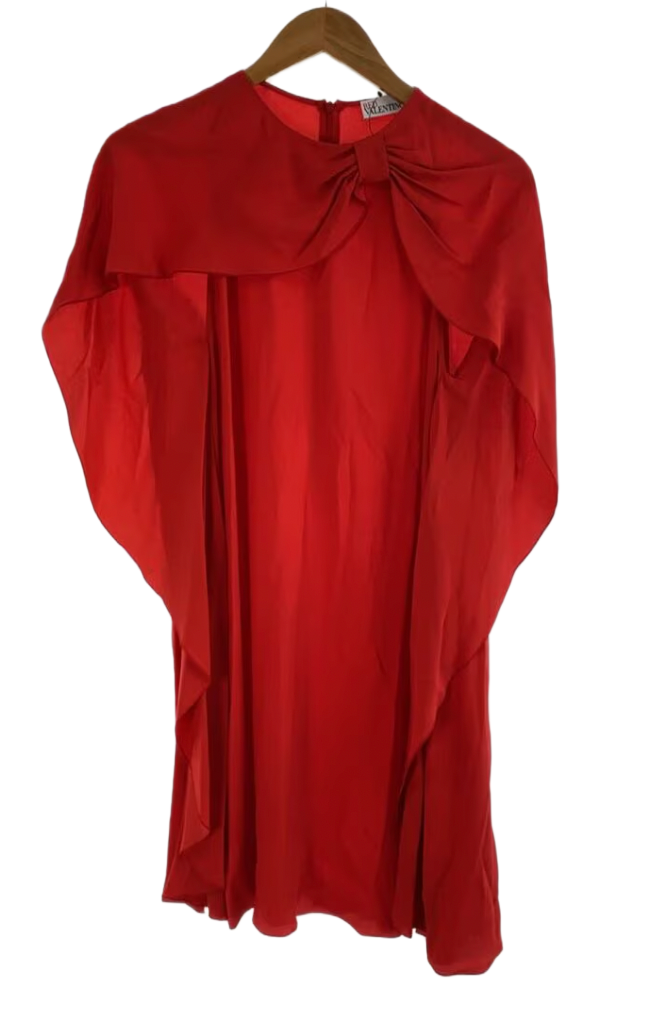 Red valentino bow sless dress by VALENTINO in size XS from DRESSES category