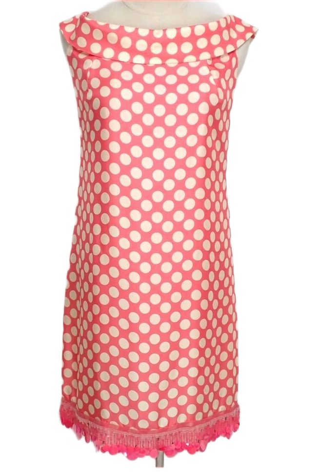 Blugirl Blumarine Polka dot sequin Hem Sless Dress by CÉLINE in size S from DRESSES category