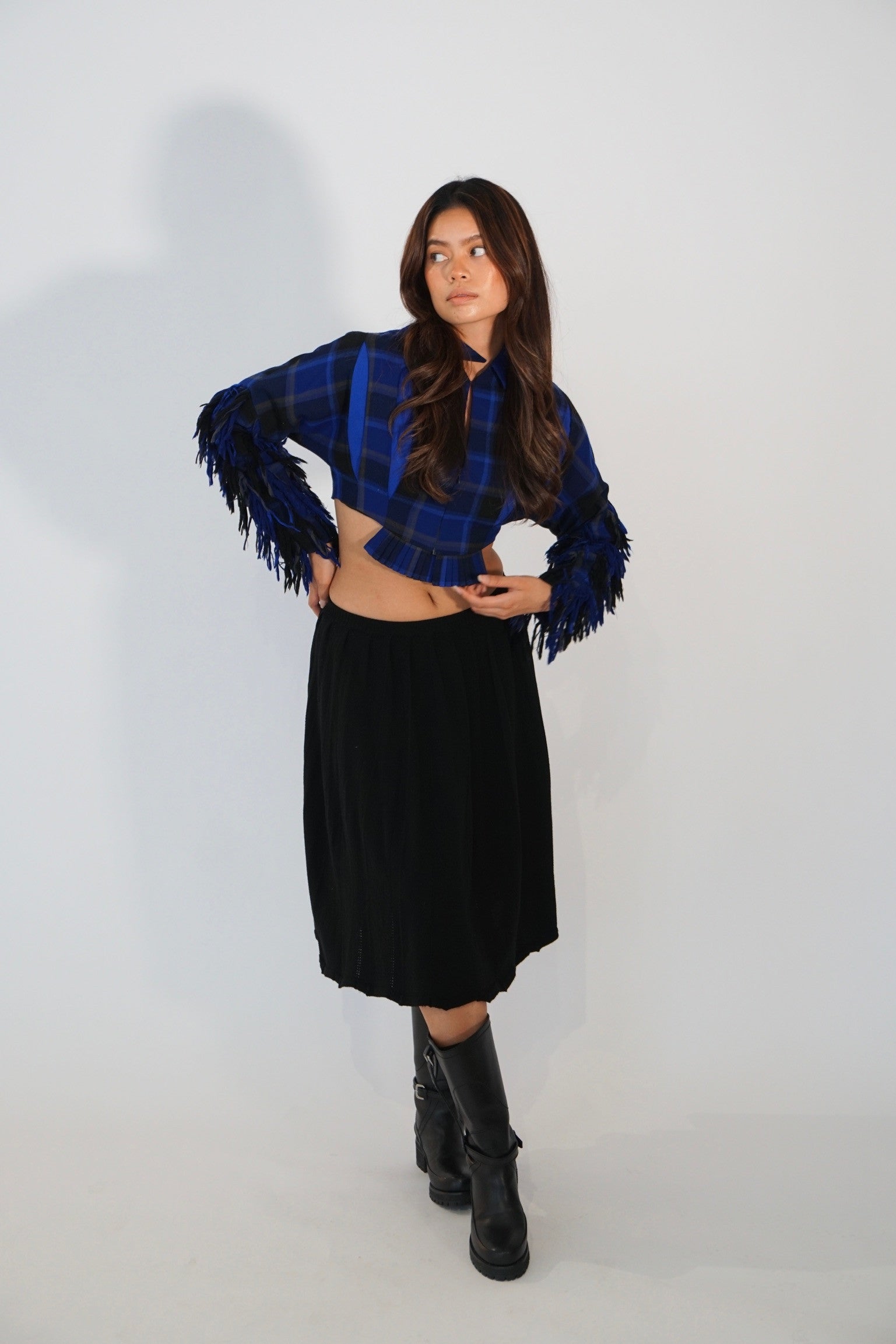 Tricot Comme des garçons knitted wool pleated skirt by COMME DES GARÇONS in size S from SKIRTS category