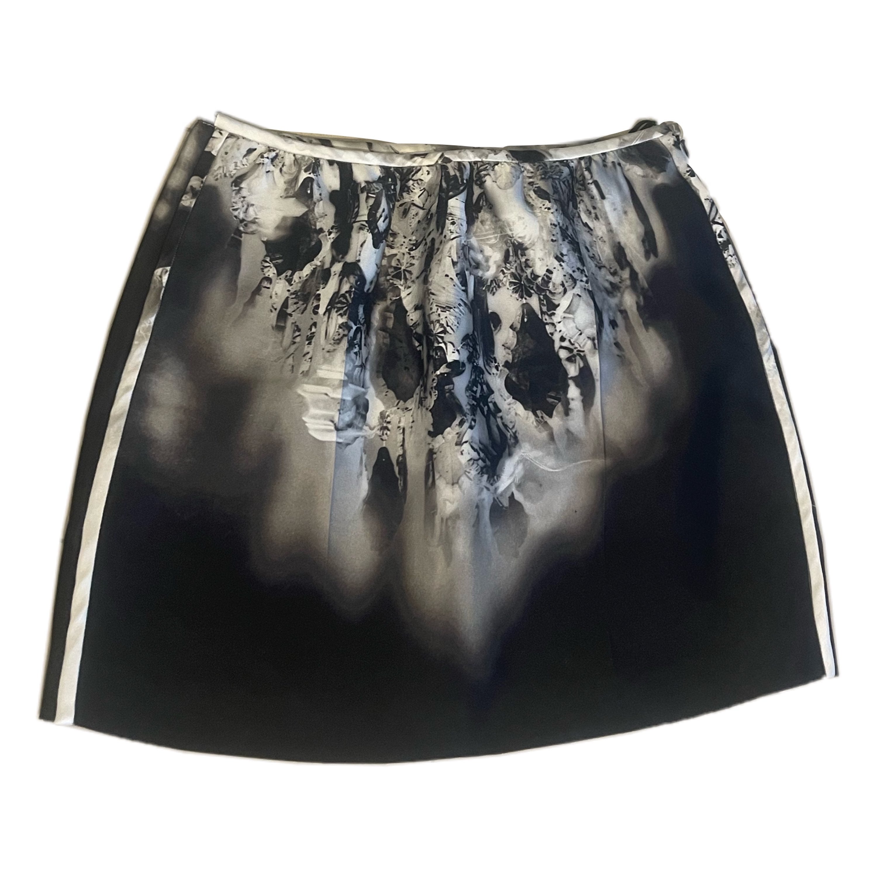 Prada Chandelier Graphic Print Mini Skirt by PRADA in size M from SKIRTS category