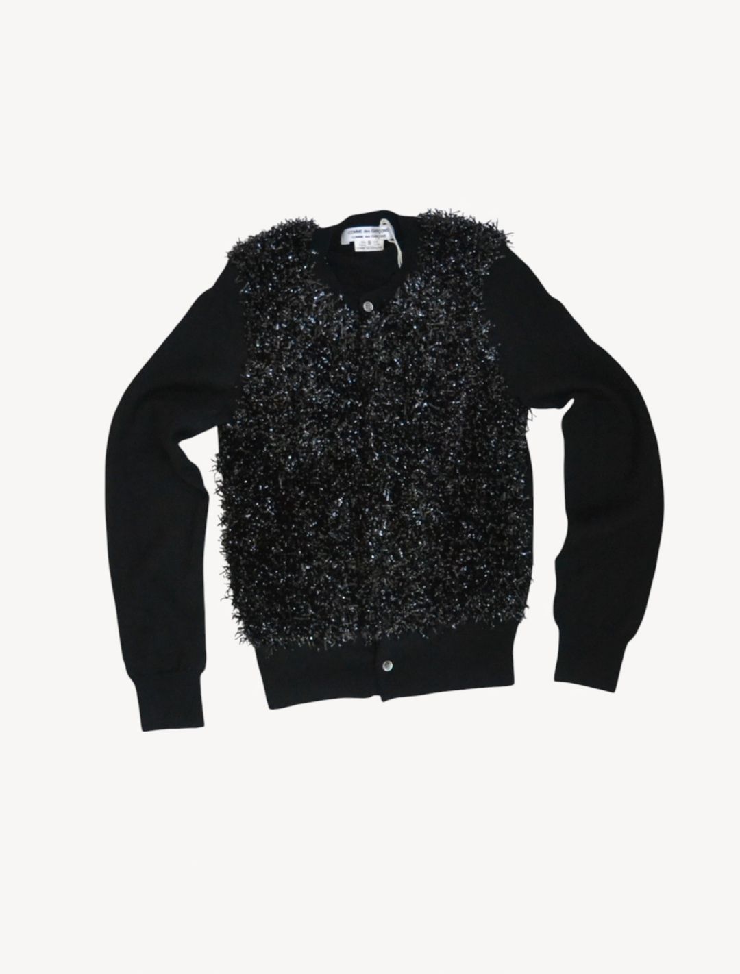 Tinsel Cardigan by COMME DES GARCONS in size S from KNITWEAR category