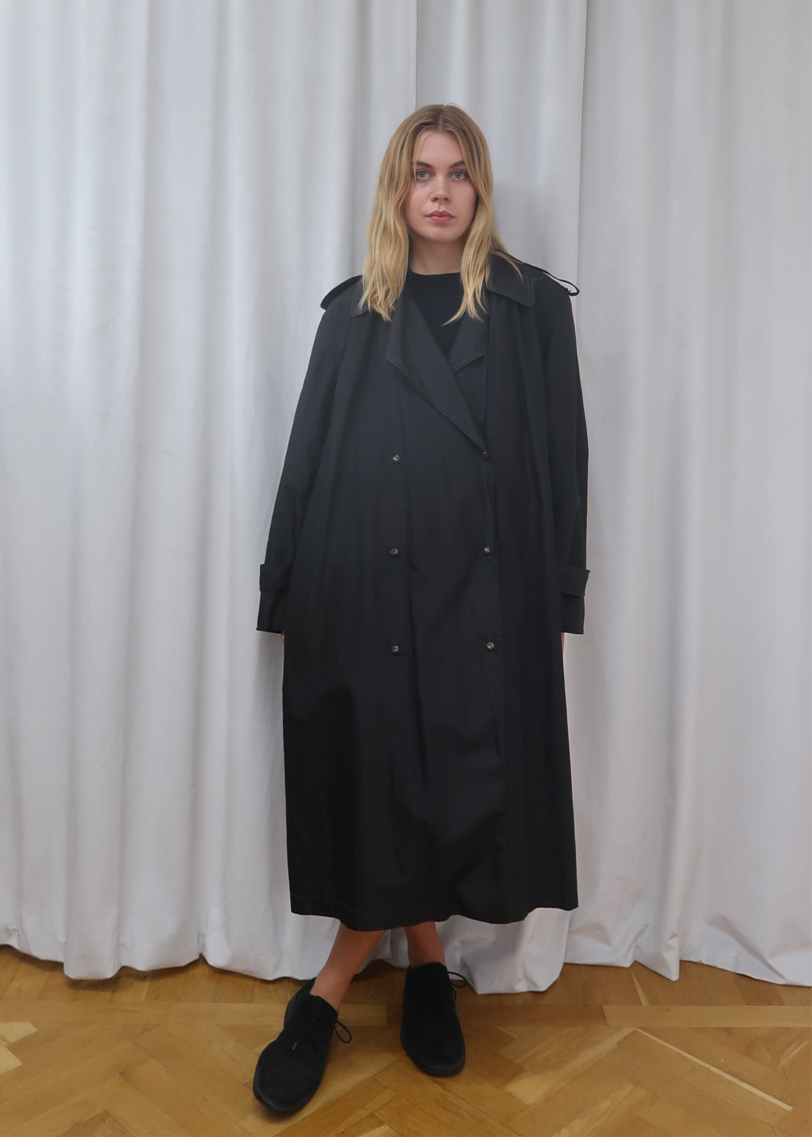 Jean Paul Gaultier pour Kashiyama trenchcoat, late 1970’s by JEAN PAUL GAULTIER in size ONE SIZE from COATS & JACKETS category