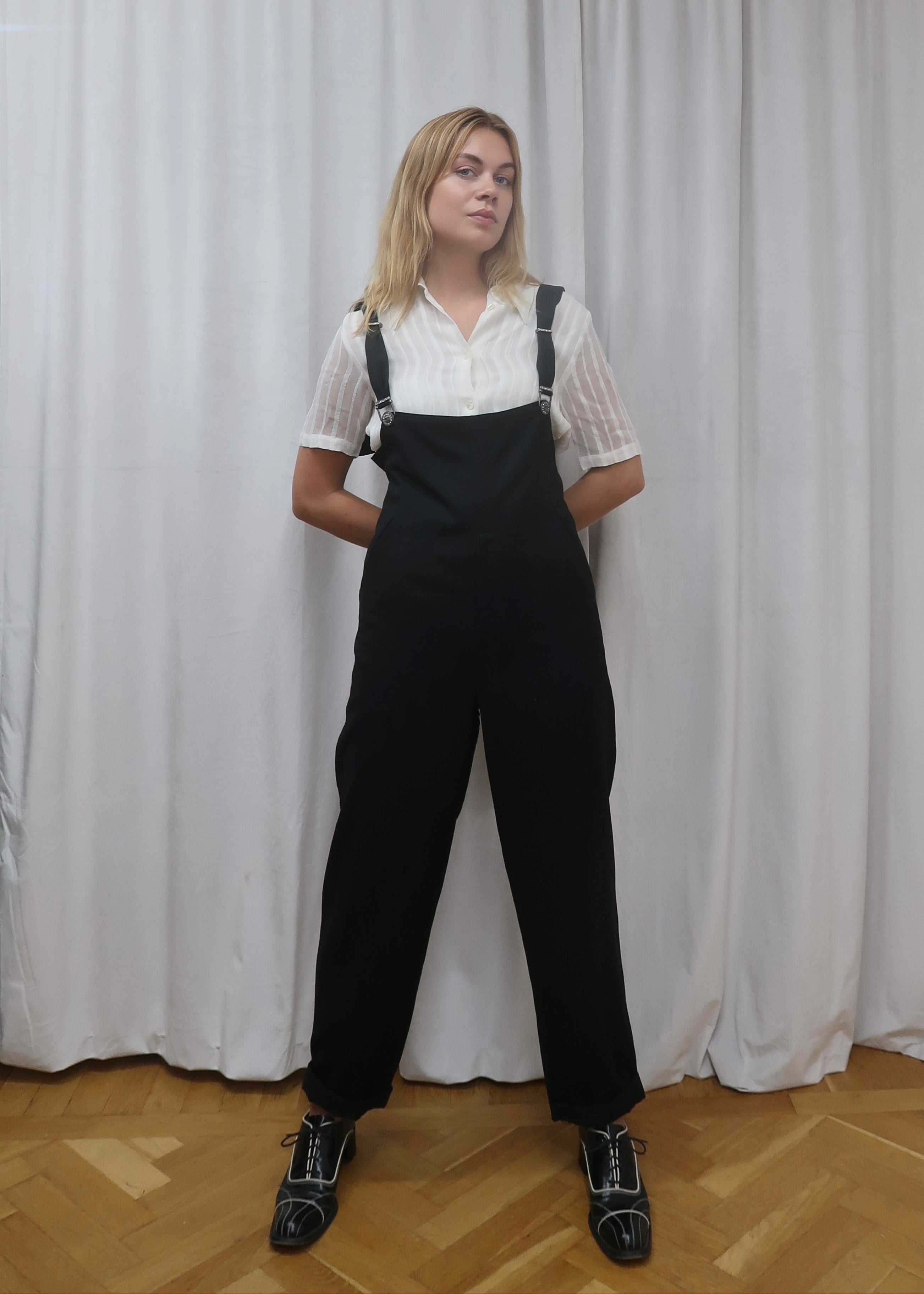 Gianni Versace dungarees, 1990’s by VERSACE in size L from TROUSERS category