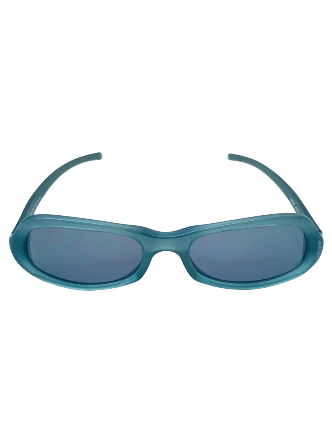 Prada SS 2001 teal frosted sunglasses by PRADA in size ONE SIZE from ACCESSORIES category