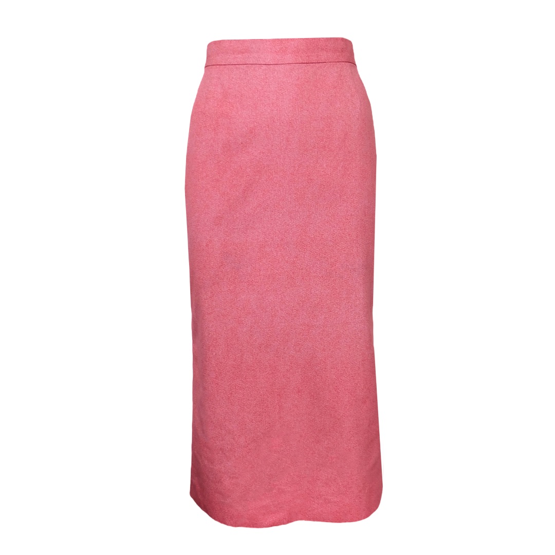 S/S 1998 pink high waisted pencil skirt by MIU MIU in size XS from SKIRTS category