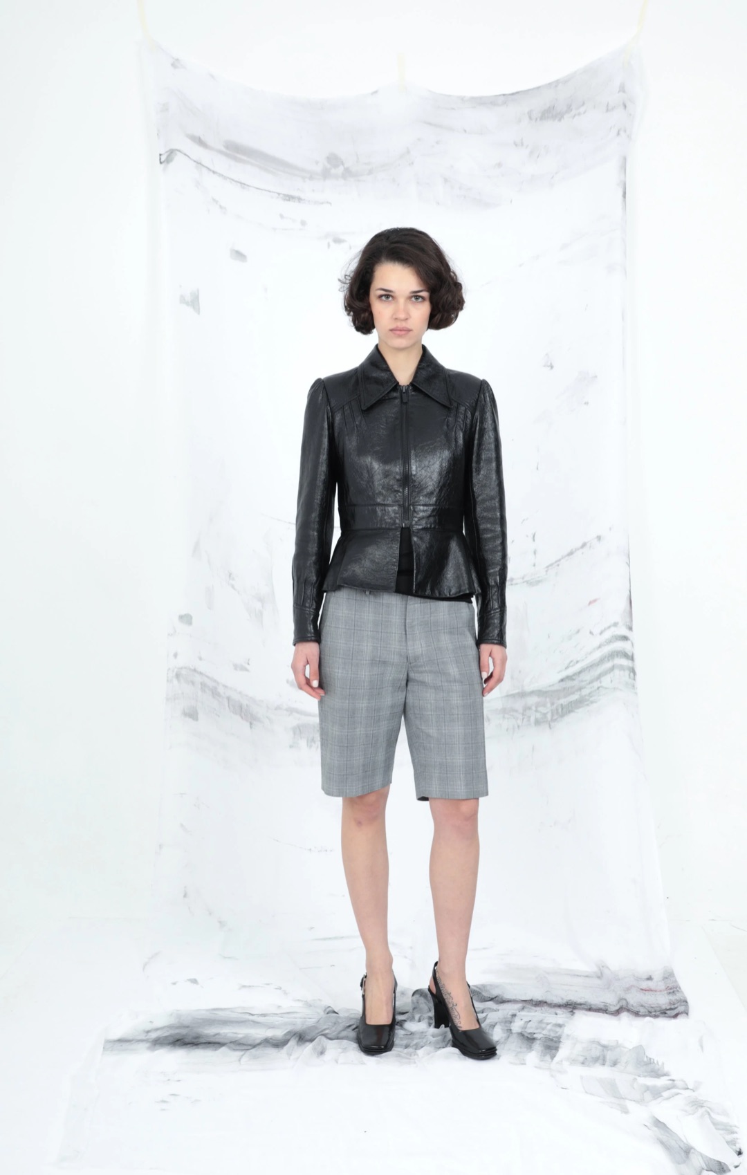 Miu Miu lambskin leather jacket by MIU MIU in size IT 38 from COATS & JACKETS category