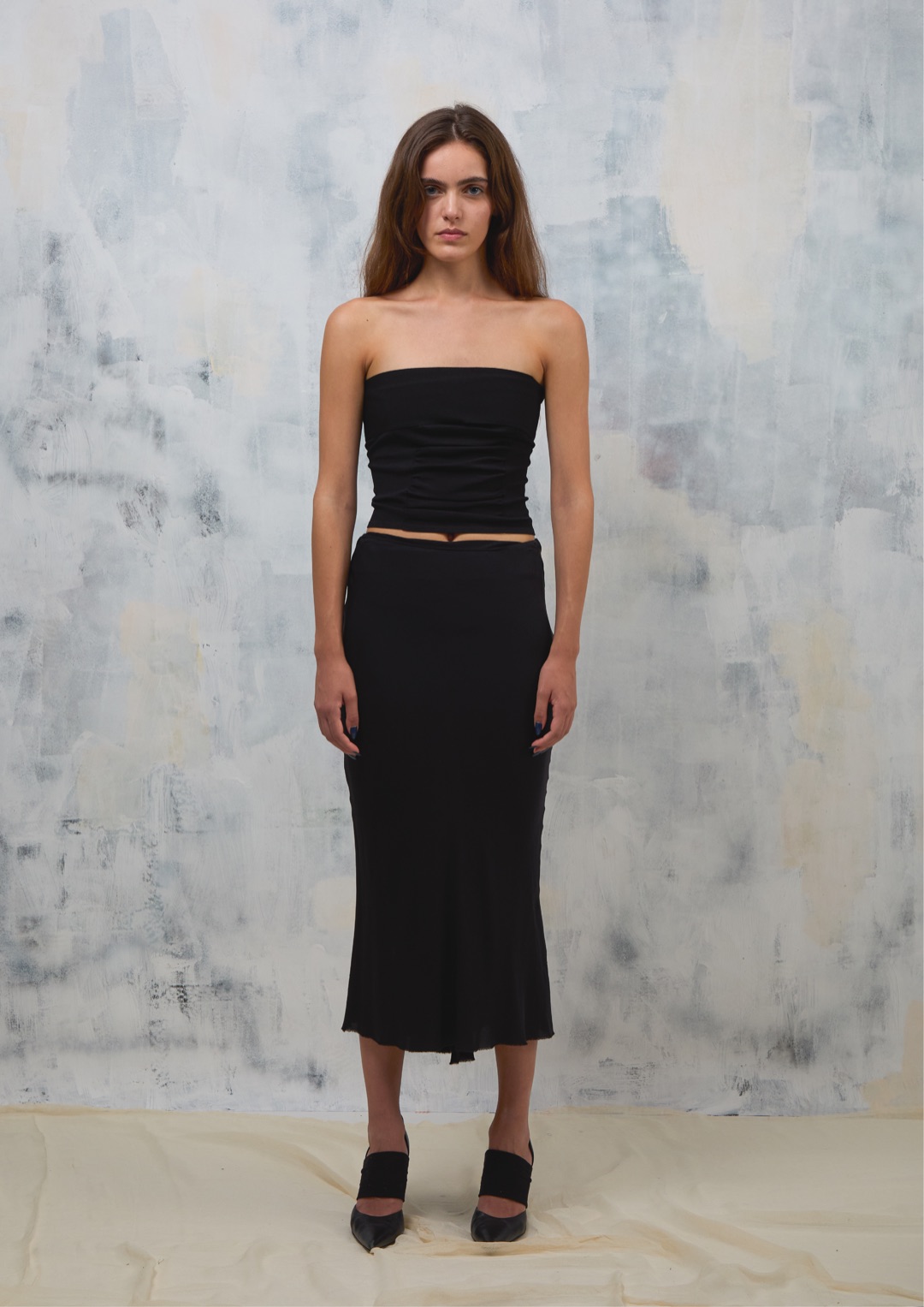 Ann Demeulemeester S/S 2006 maxi skirt by ANN DEMEULEMEESTER in size FR 36 from SKIRTS category