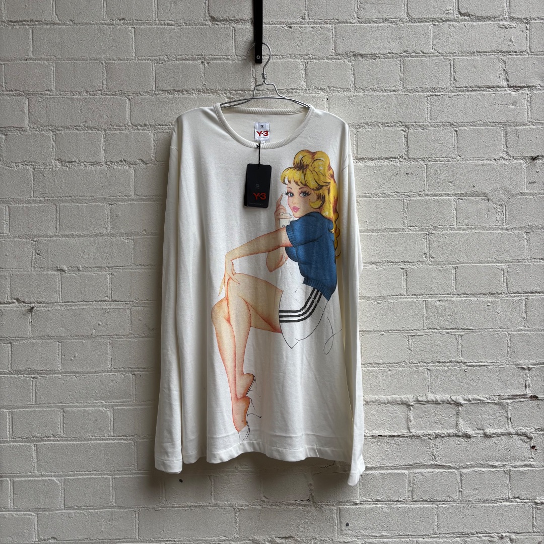 Adidas Y-3 ss2004 “Heroes” Longsleeve BNWT by Y3 in size XL from TOPS category