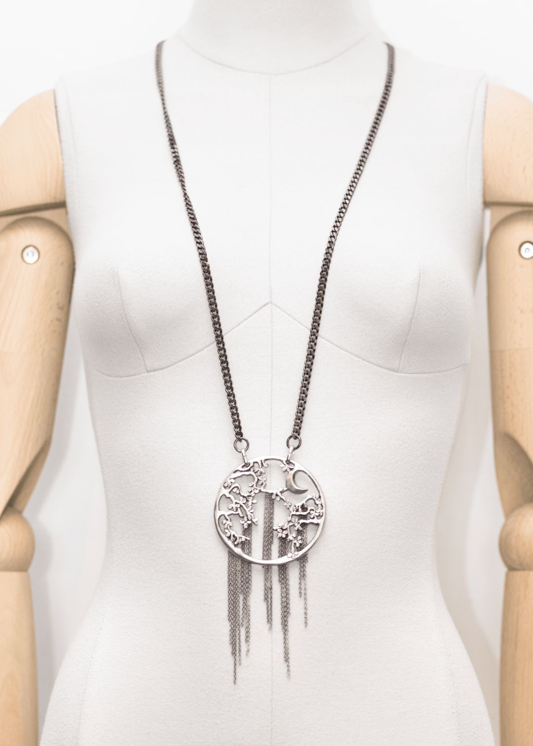 Jean Paul Gaultier Cherry Blossom Pendant Necklace by JEAN PAUL GAULTIER in size N/A from ACCESSORIES category