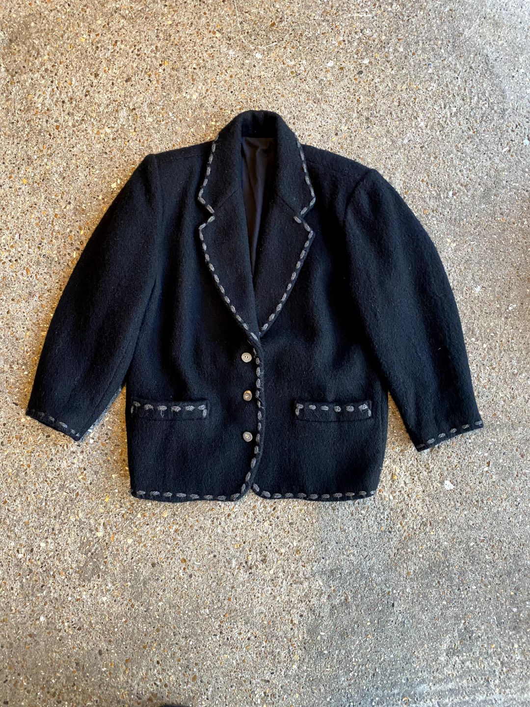 80s Issey Miyake Wool Jacket by ISSEY MIYAKE in size M from COATS & JACKETS category