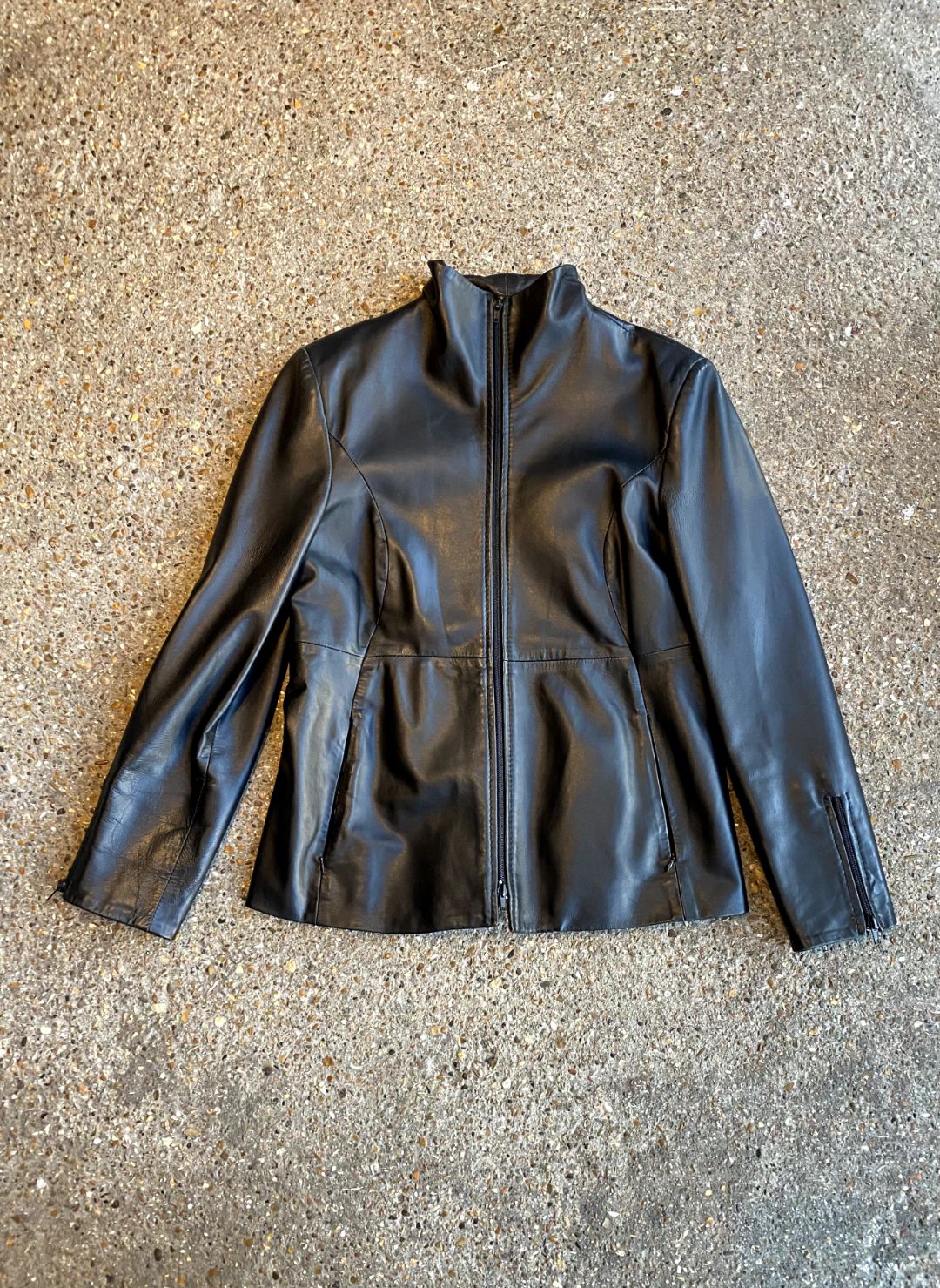 Dirk Bikkembergs Leather Jacket by DIRK BIKKEMBERGS in size M from COATS & JACKETS category