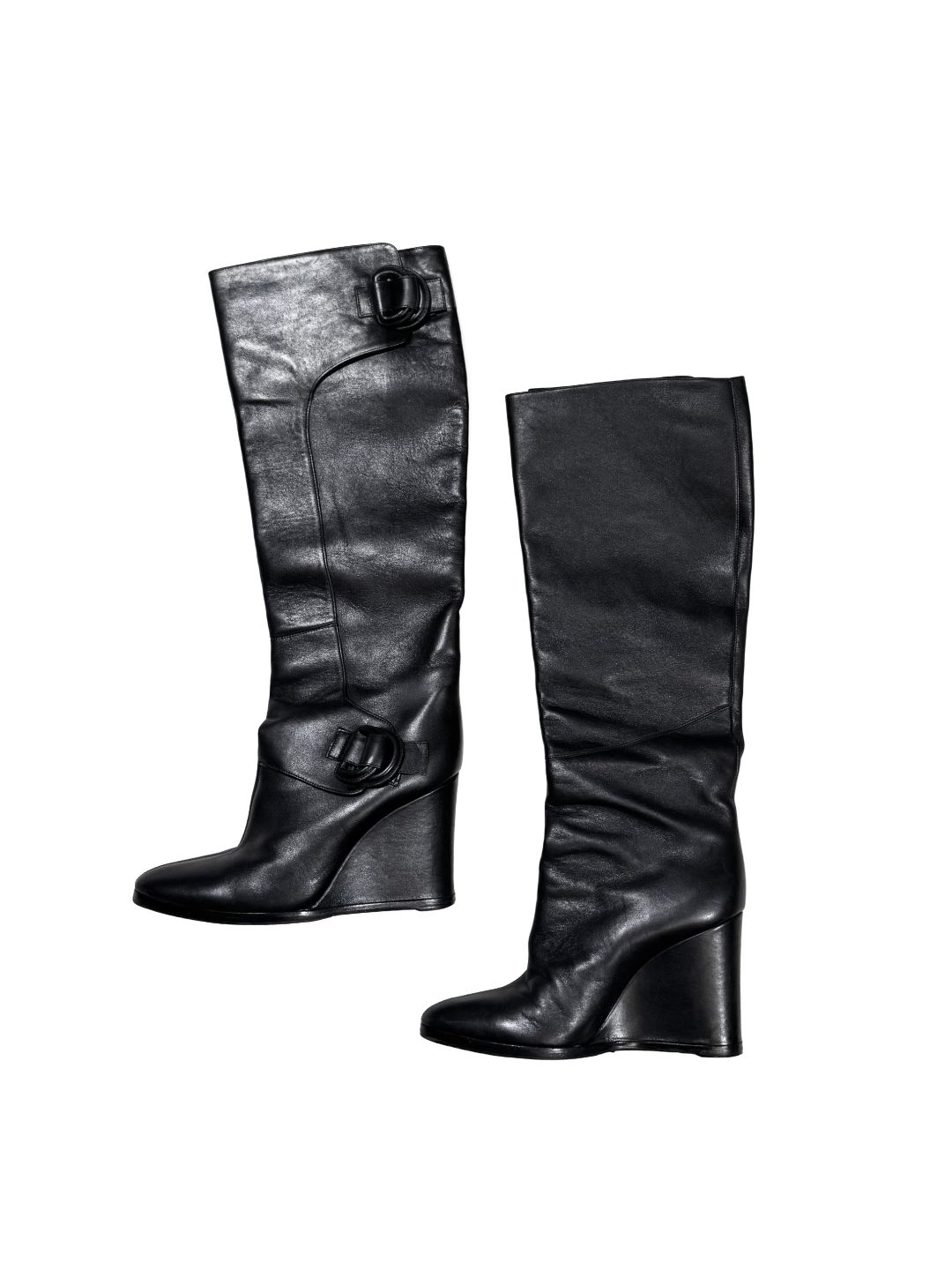 Balenciaga Knee High Wedge Boots by BALENCIAGA in size EU 40 from SHOES category