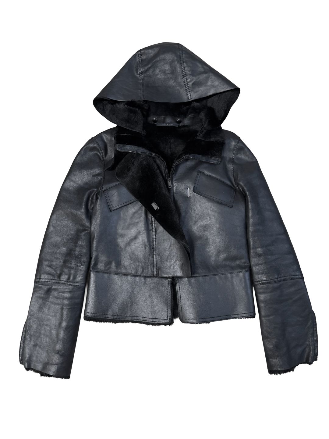 Gucci by Tom Ford AW03 Leather Jacket by GUCCI in size S from COATS & JACKETS category