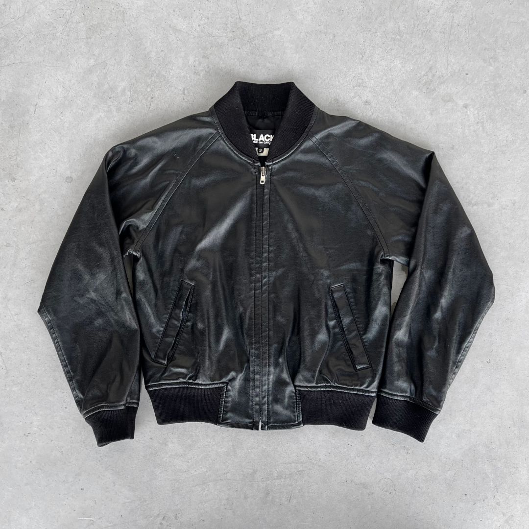 comme des garcons aw11 balck bomber jacket by COMME DES GARÇONS in size S from COATS & JACKETS category