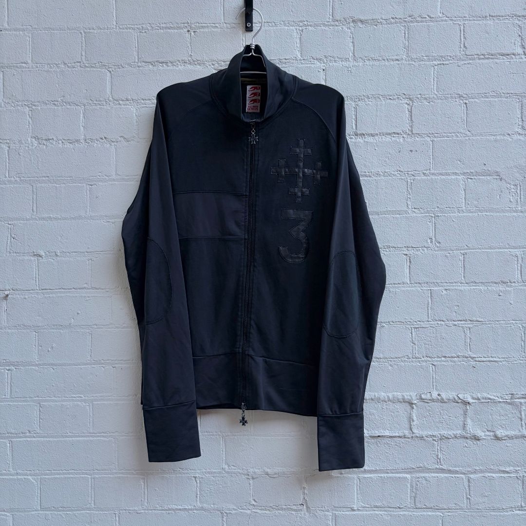 Fake London Genius Applique Track Jacket by FAKE LONDON GENIUS in size L from COATS & JACKETS category